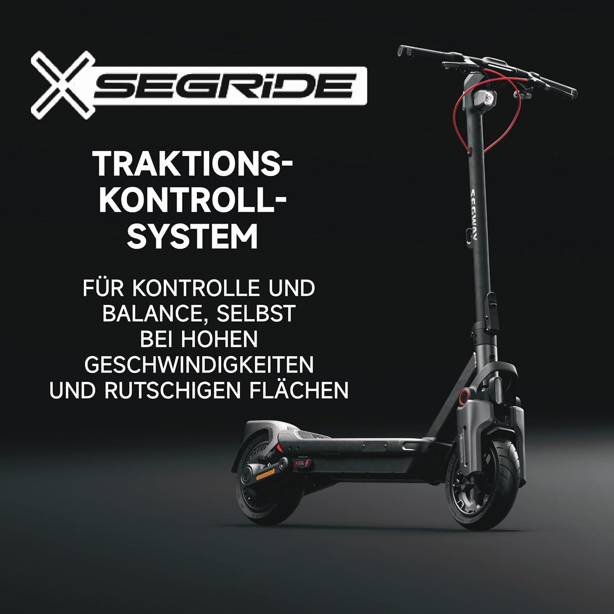Electric Scooter with Road-Legal Certification, 80km Eco Mode Range, Dual Hydraulic Suspension, 130kg Load Capacity